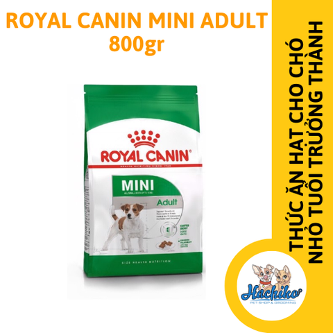 Thức ăn cho chó trưởng thành cỡ nhỏ ROYAL CANIN Mini Adult 