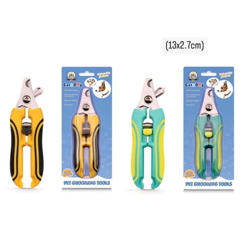 Spet Kềm cắt móng phối 2 màu 13cm