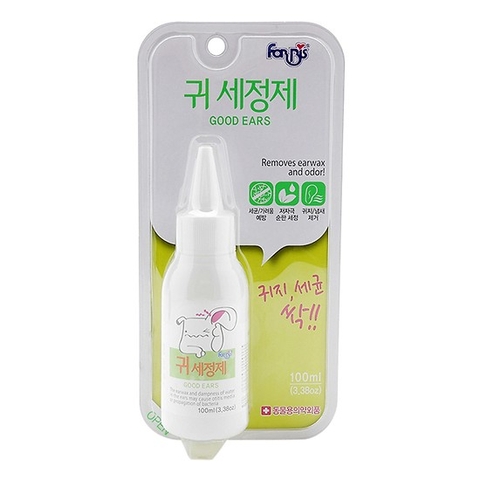 Dung dịch vệ sinh tai dành cho Chó Mèo Forcan 100ml