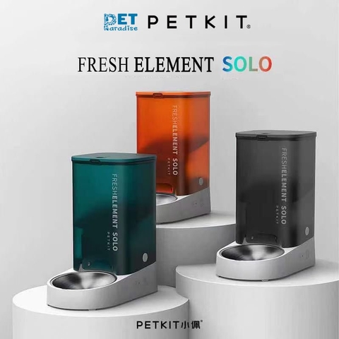 Máy Cho Ăn Tự Động Petkit MINI SOLO 2.85 Lit (Bát Inox)