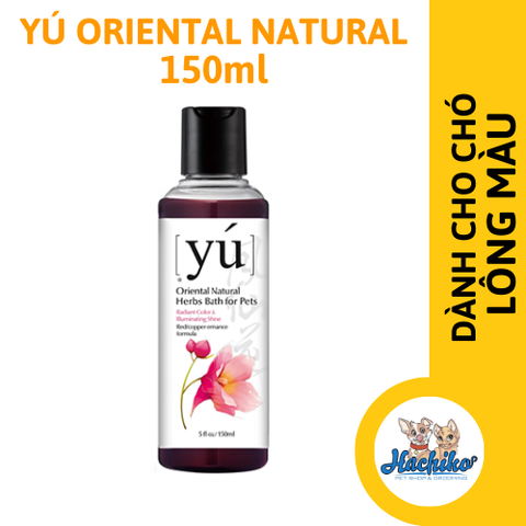 Sữa tắm Yu' cho chó mèo lông màu 150ml