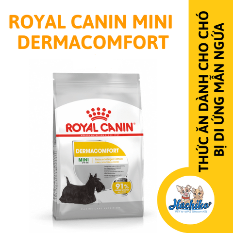 Thức ăn cho chó bị dị ứng, giảm ngứa Royal Canin Mini Dermacomfort 3kg