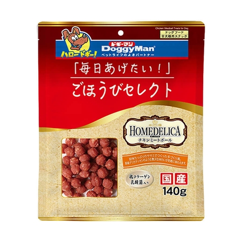 Viên gà sấy Doggy Man - 140gr
