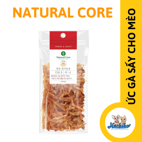 Ức gà sấy cho mèo Natural Core Hàn Quốc 40G