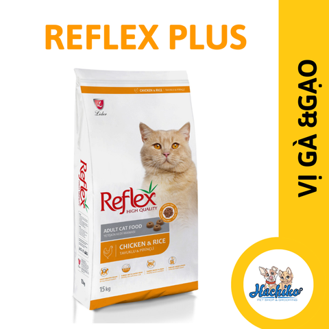 Thức ăn cho Mèo trưởng thành  Reflex Adult vị thịt gà 1kg/bao 15kg
