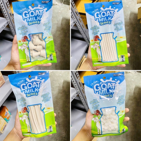 Xương sữa dê Pet2go 100gr - hình xương