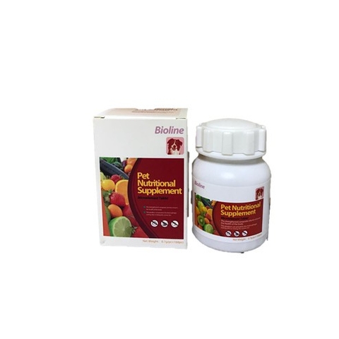 Thuốc bổ máu, vitamin, khoáng cho Chó Mèo Bioline 160 viên