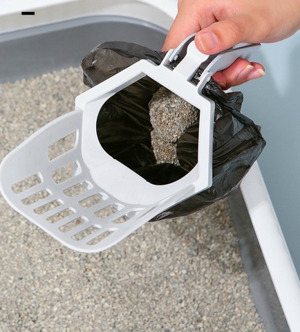 Spet Dụng cụ hốt phân cho mèo kèm túi 14,5*11,5*17cm