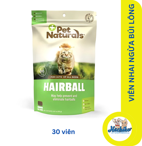 Viên nhai ngừa búi lông mèo Hairball Cat 30 viên