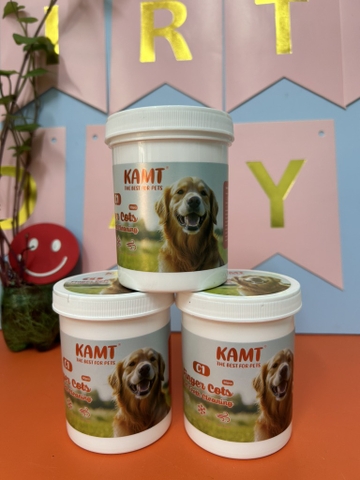 UP Khăn ướt xỏ ngón Kamt vệ sinh răng chó/mèo 50 miếng/hộp