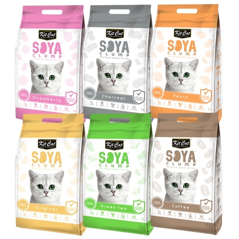 Cát vệ sinh cho Mèo KitCat SOYA 7 Lít