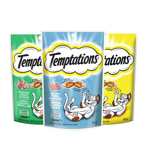 Snack Mèo Temptations ( Hải Sản/ Gà/ Cá Ngừ )