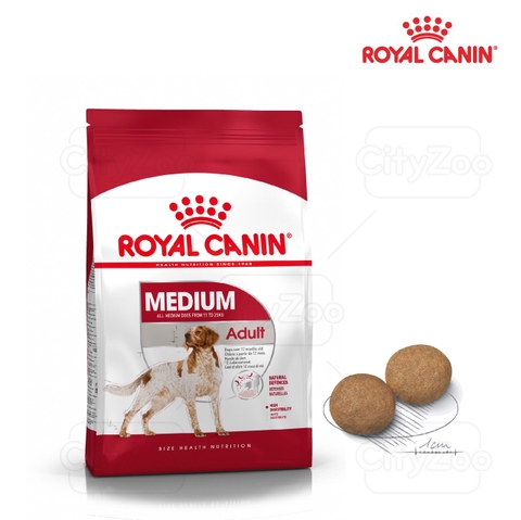Royal Canin Medium Adult - Thức ăn cho chó trưởng thành - 1kg/4kg/10k/15kg
