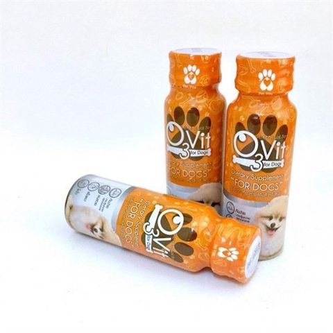 Siro O3vit bổ sung vitamin, omega3, tăng miễn dịch cho Chó 50ml (1kg/1ml)