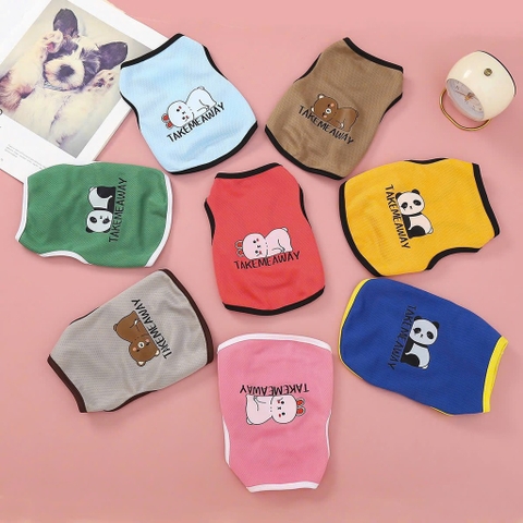 Áo thun Ba lỗ Gấu nằm XL/XXL