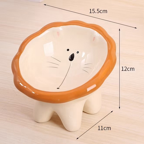 KC Chén sứ hình thú 12*15cm