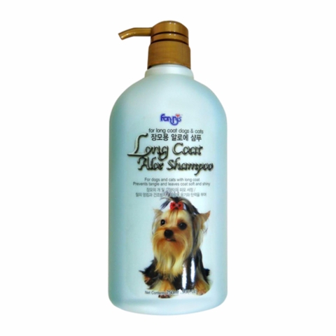 Sữa tắm cho chó lông dài Forbis Long Coat Aloe Shampoo 750ml