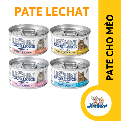 Pate cho Mèo Lechat 85gr dinh dưỡng