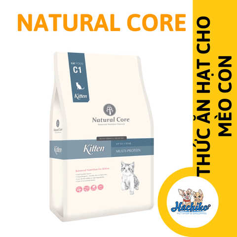 Thức ăn cho mèo con Natural Core C1 Bene Kitten vị thịt gà 400gr/2kg