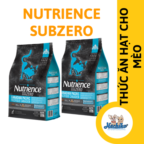 Nutrience Subzero cho Mèo - Cá biển cao cấp và rau củ quả tự nhiên 0.5kg/ 2.27kg/5kg