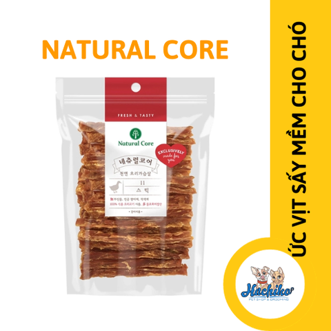 Ức vịt sấy mềm cho chó Natural Core 180gr