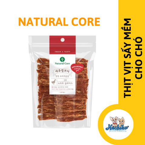 Thịt vịt sấy mềm cho chó Natural Core 180gr