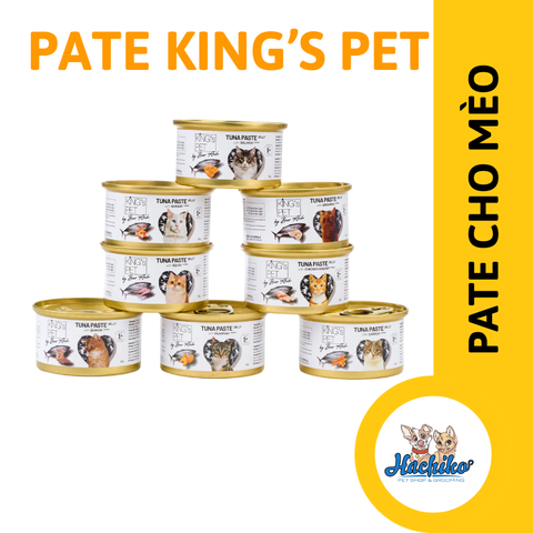 Thức ăn pate King’s Pet by Bảo Anh lon 80 gr