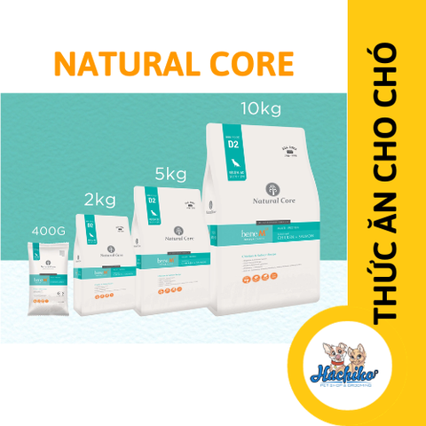 Thức ăn cho chó Natural Core - Thịt gà & cá hồi 400gr