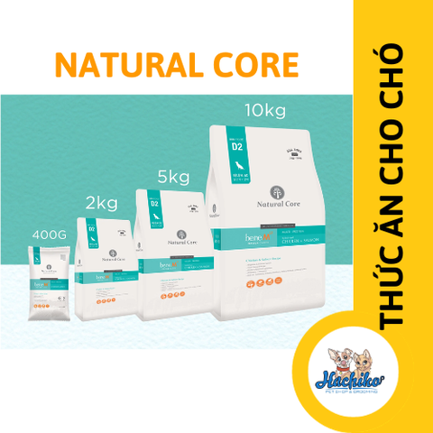 Thức ăn chó Natural Core (thịt gà & cá hồi) 400gr