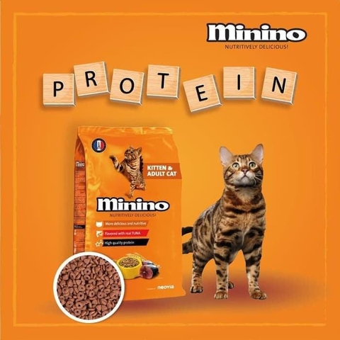 Minino Tuna Flavor 1.3kg (6gx1.3kg) - Cá ngừ
