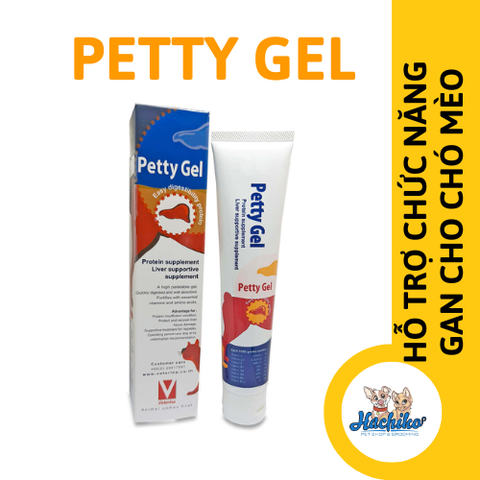 Gel dinh dưỡng Petty Gel ( hỗ trợ điều trị bệnh gan ) cho chó mèo