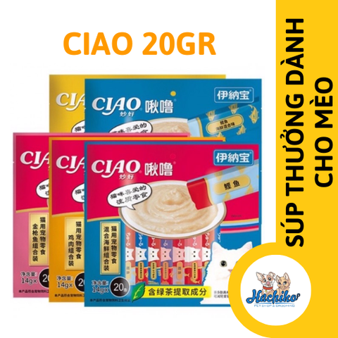 Súp thưởng cho CIAO CHURU bịch 20 que