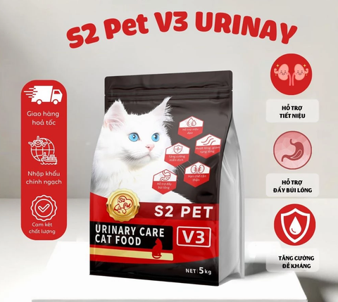 S2Pet Hạt thức ăn mèo V3 - 5kg