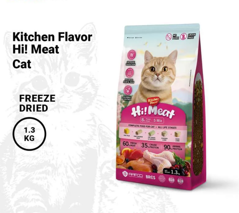 Kitchen Flavor Hi! Meat Complete Dog Food for Small breed All life stages 1.3kg