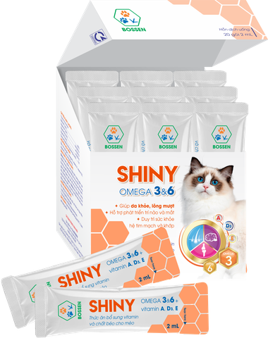 BS Shiny Dầu cá hồi mượt lông cho Mèo ( đơn giá hộp ) 1H20G
