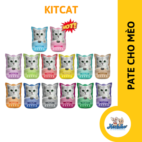 Pate cho Mèo KitCat Petite Pouch 70g đủ vị