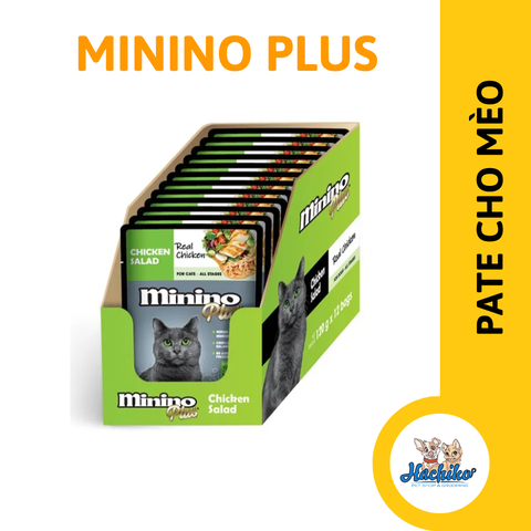 Xốt cho Mèo mọi lứa tuổi Minino Plus Vị Gà 70g