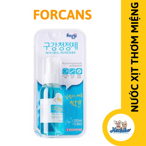 Nước súc miệng cho Chó và Mèo Forcans - 100ml