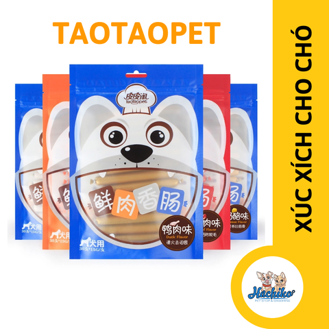 Xúc xích dinh dưỡng cho chó Taotaopet 1 gói 30 cây