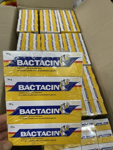 Thuốc trị vết thương thú cưng - Thuốc kháng sinh bôi Bactacin 30gr
