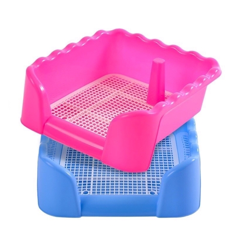 Khay vệ sinh Chó có vách M 43*43*15cm