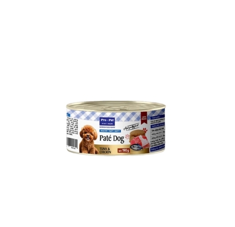 Pate cho chó Pro Pet Pate Dog - 190gr