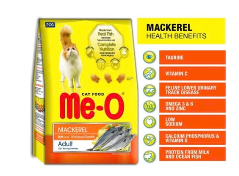 Me-O Adult Mackerel 1.2kg (thùng 6gx1.2kg) - Cá Thu