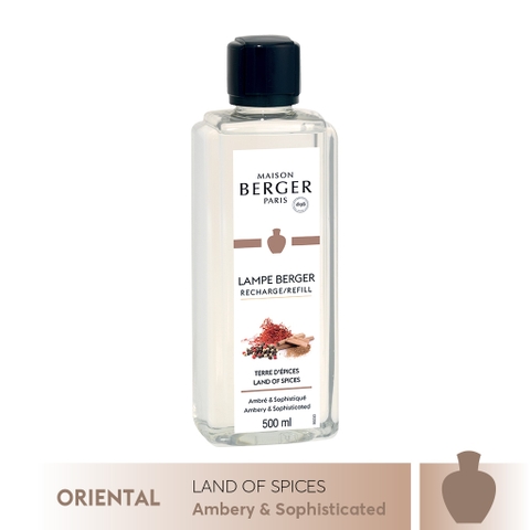 Maison Berger - Tinh dầu đèn xông hương Land of Spices - 500ml