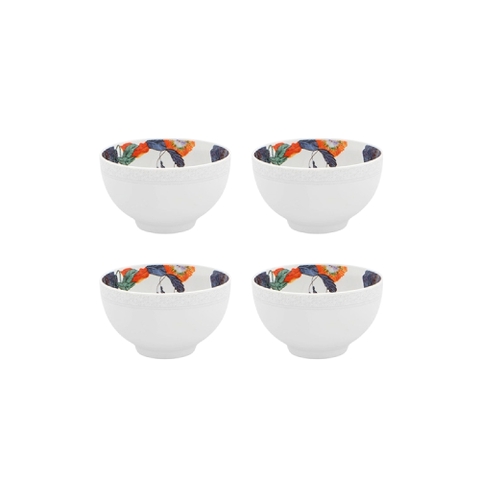 (V8) Vista Alegre - Combo 4 chén sứ Duality - 11cm