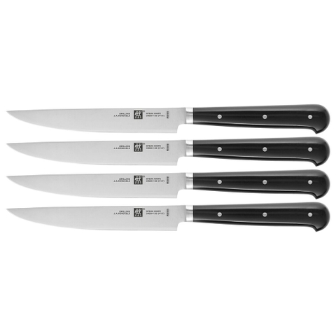 Bộ Dao Bít Tết ZWILLING Steak Màu Đen- 4 Cái