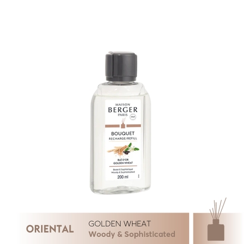 Maison Berger - Tinh dầu khuếch tán hương Golden Wheat - 200ml