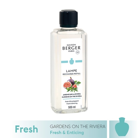 MAISON BERGER - Tinh dầu đèn xông hương Gardens on the Riviera - 500ml