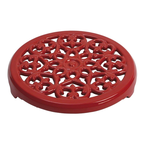 Lót nồi Staub Lily - Màu đỏ cherry - 23cm