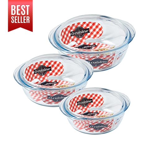 Tô gốm thủy tinh tròn OCUISINE